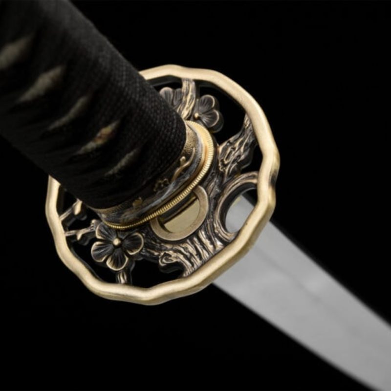 Katana Hanafubuki (T10-staal met hamon Choji Autentico)
