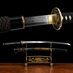 Katana Hanafubuki (T10-staal met hamon Choji Autentico)