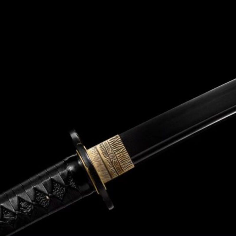 Katana Night (Koolstofstaal 1060: Lemmet Nera)