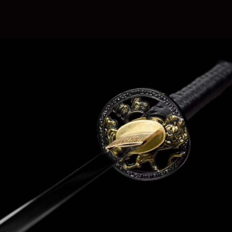 Katana Night (Koolstofstaal 1060: Lemmet Nera)
