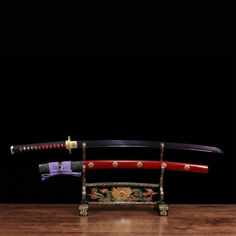 Katana Murasame (Koolstofstaal 1095 met authentieke hamon)