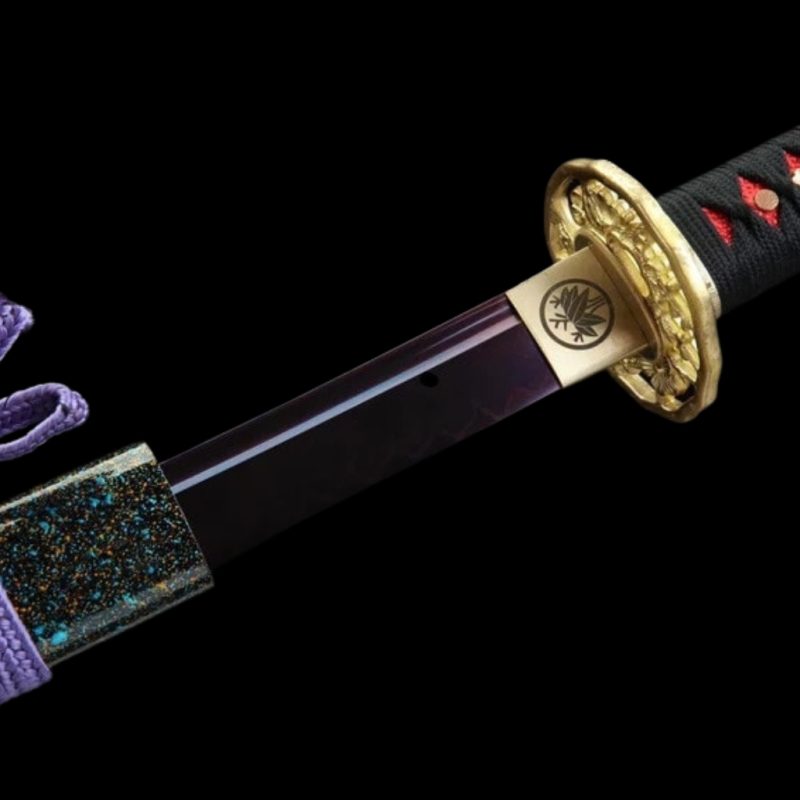Katana Murasame (Koolstofstaal 1095 met authentieke hamon)