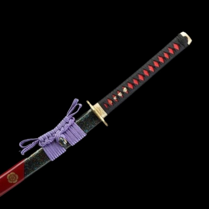 Katana Murasame (Koolstofstaal 1095 met authentieke hamon)