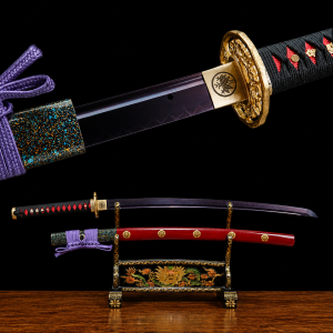 Katana Murasame (Koolstofstaal 1095 met authentieke hamon)