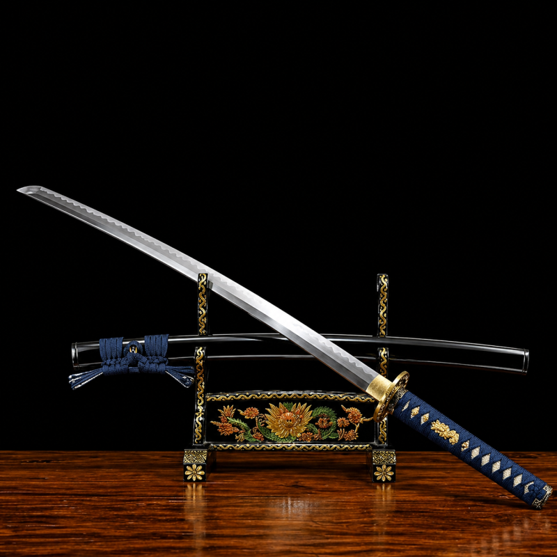 Katana Fujin (T10-staal met hamon Hitatsura)