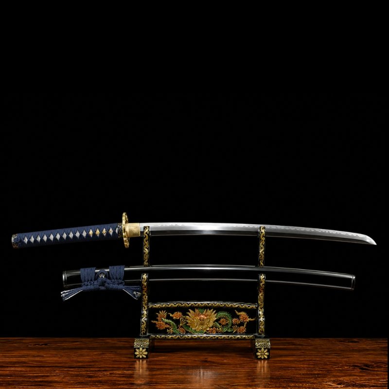 Katana Fujin (T10-staal met hamon Hitatsura)