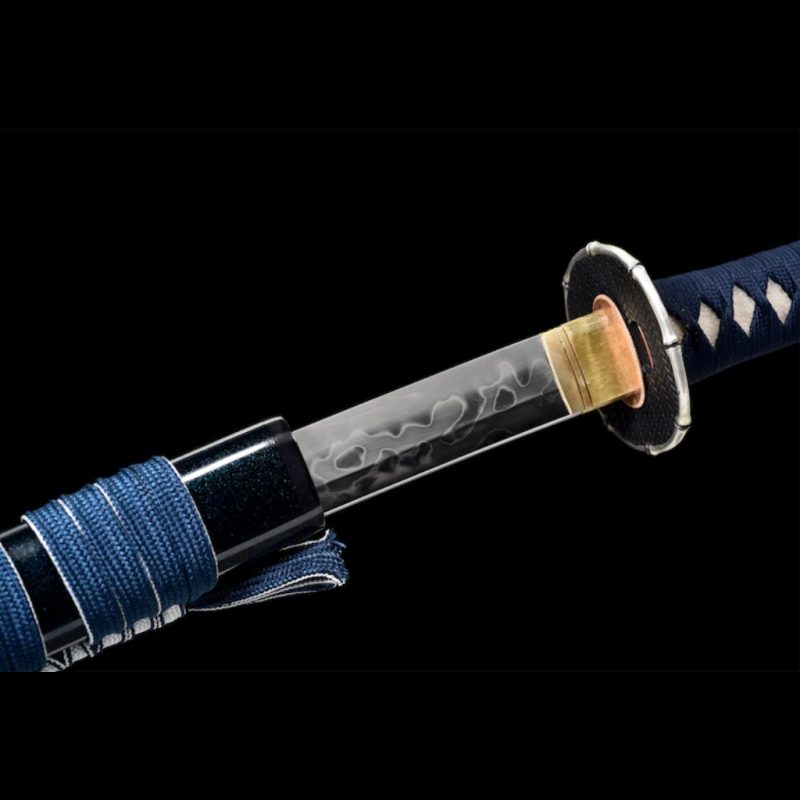 Katana Fujin (T10-staal met hamon Hitatsura)