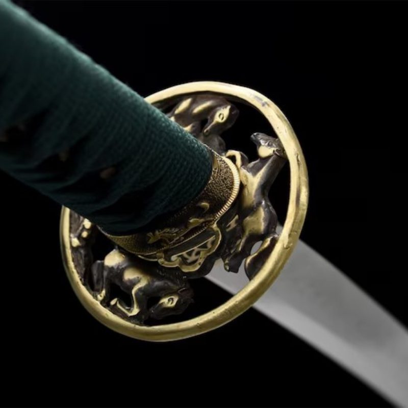 Katana Yuunagi (T10-staal met authentieke hamon)