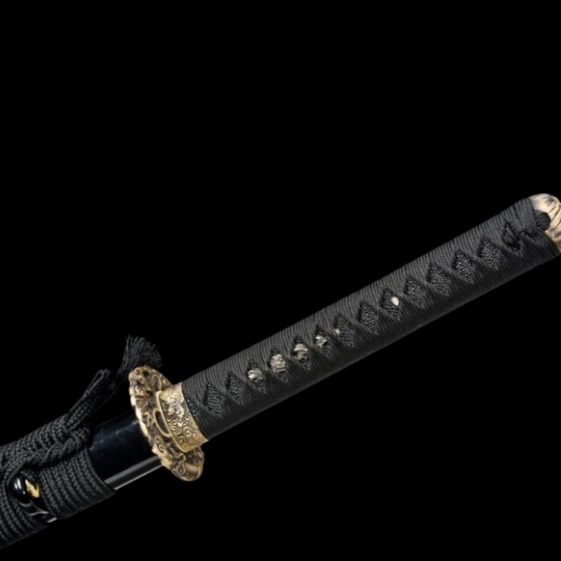 Katana Hisame (Damaststaal Rosso)
