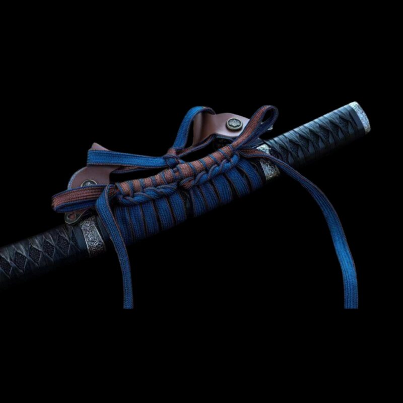 Katana Akane (T10-staal met authentieke hamon en roggenhuid)