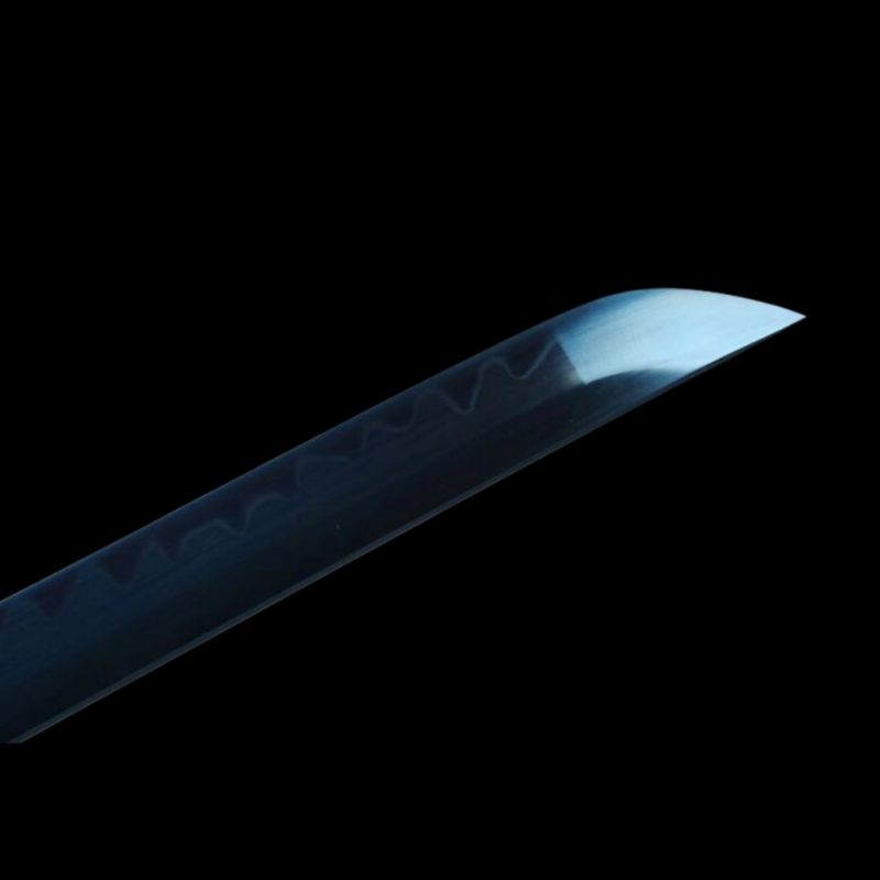 Katana Akane (T10-staal met authentieke hamon en roggenhuid)
