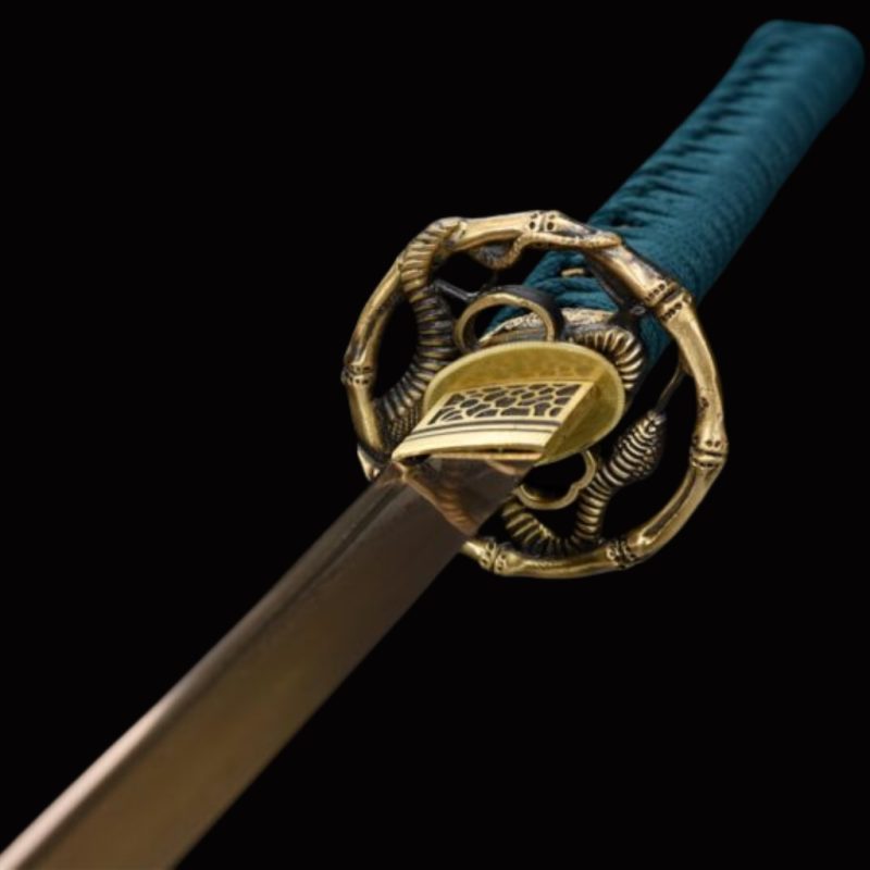 Katana Spring (Damaststaal Dorato)