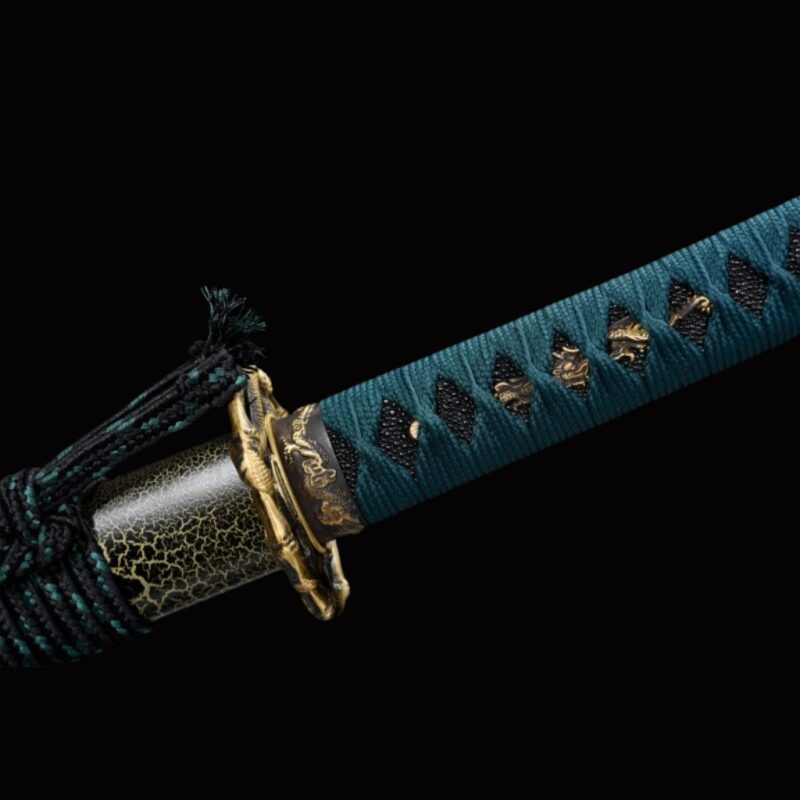 Katana Spring (Damaststaal Dorato)