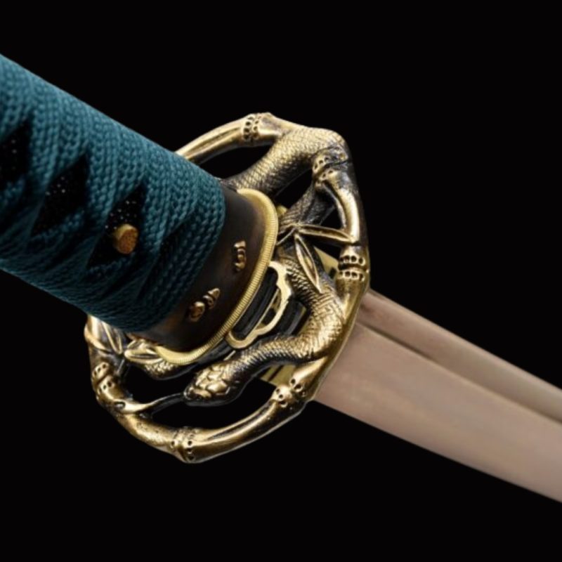 Katana Spring (Damaststaal Dorato)