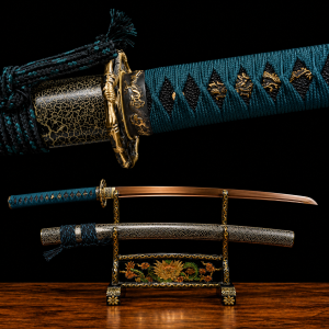 Katana Spring (Damaststaal Dorato)