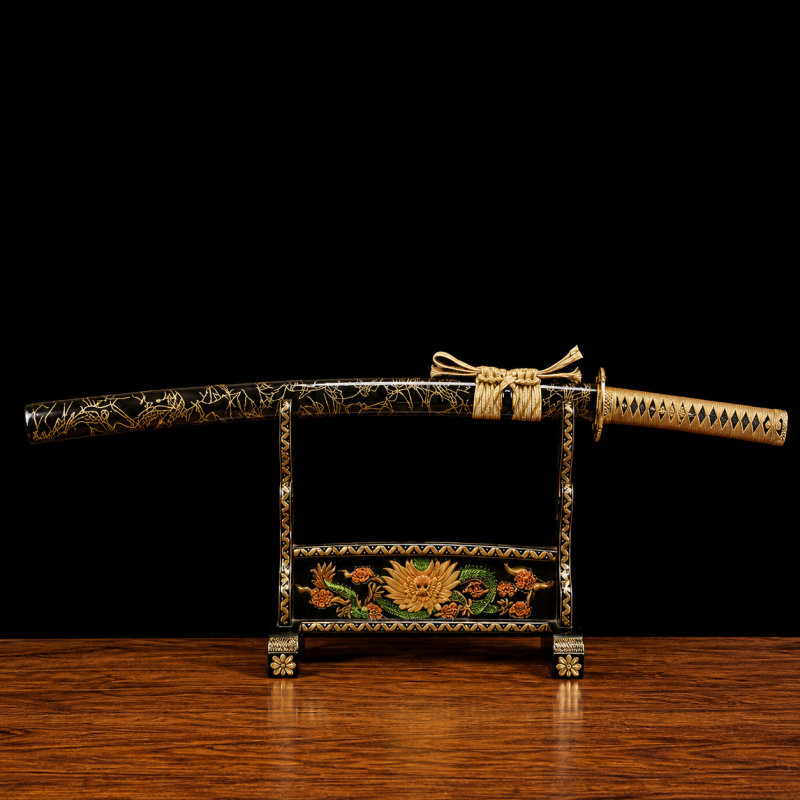 Katana Kohaku (Koolstofstaal 1095 Dorato)