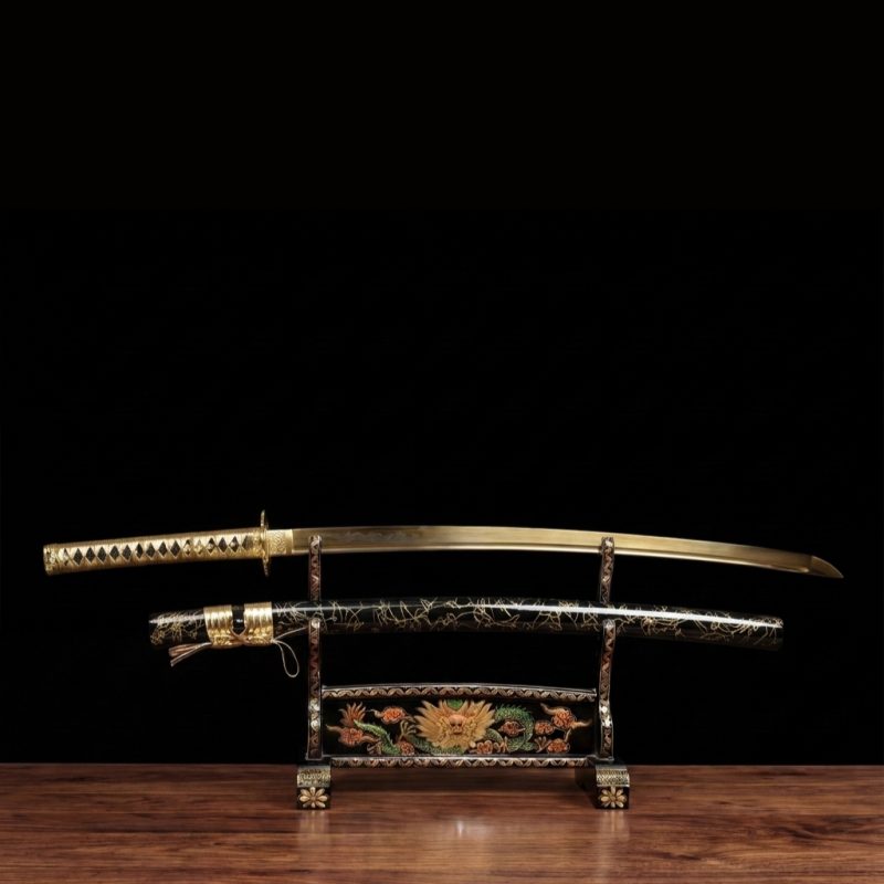 Katana Kohaku (Koolstofstaal 1095 Dorato)