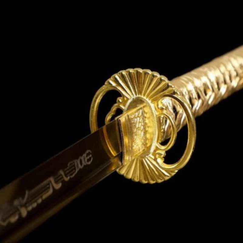 Katana Kohaku (Koolstofstaal 1095 Dorato)