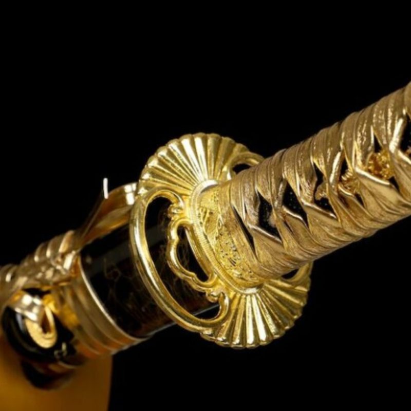 Katana Kohaku (Koolstofstaal 1095 Dorato)
