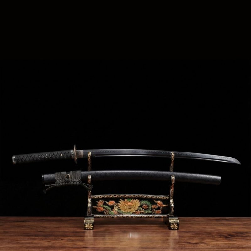 Katana Setsuna (Koolstofstaal 1095 Lucidato a Mano)