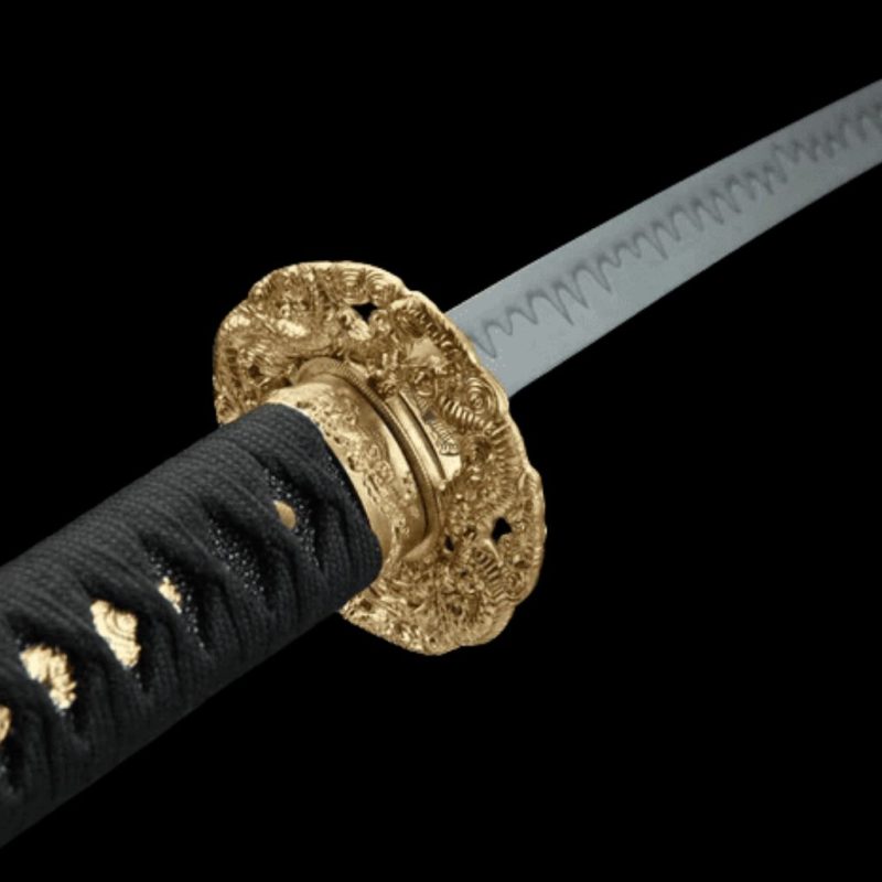 Katana Setsuna (Koolstofstaal 1095 Lucidato a Mano)