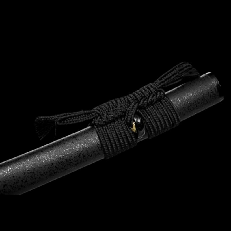 Katana Mikazuki (Acciaio T8 met hamon Gunome Autentico e Roggenhuid)