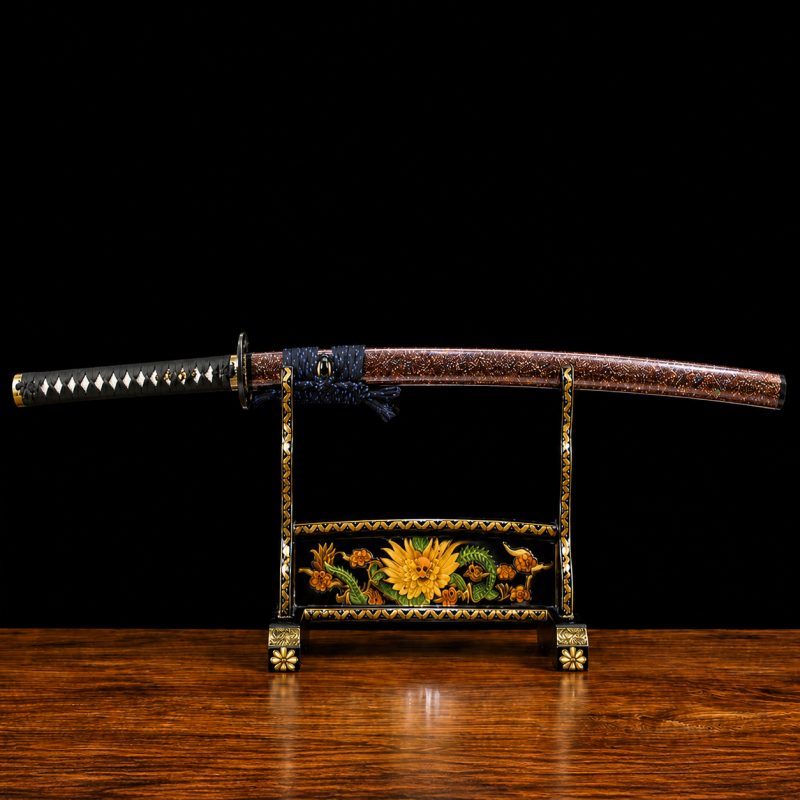 Katana Reizan (Koolstofstaal 1060 con Vera Roggenhuid)