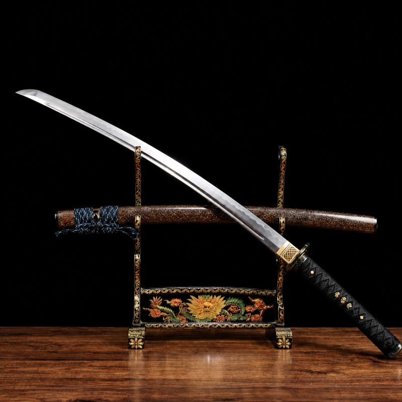Katana Reizan (Koolstofstaal 1060 con Vera Roggenhuid)
