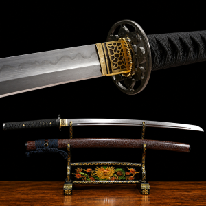 Katana Reizan (Koolstofstaal 1060 con Vera Roggenhuid)