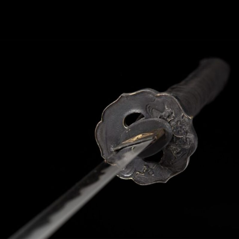 Katana Wave (Damaststaal met authentieke hamon)