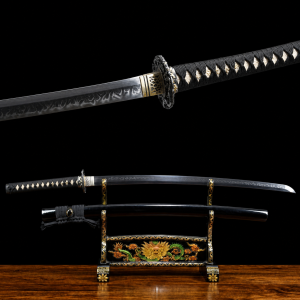 Katana Seiryu (T10-staal met authentieke hamon)