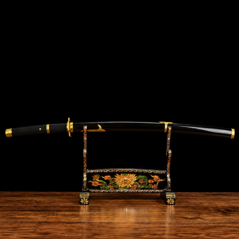 Katana Yubashiri: One Piece (Koolstofstaal 1060)