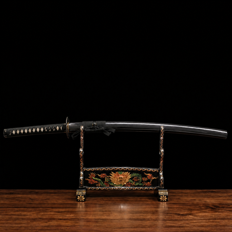 Katana Kill Bill (Damaststaal & Vera Roggenhuid)