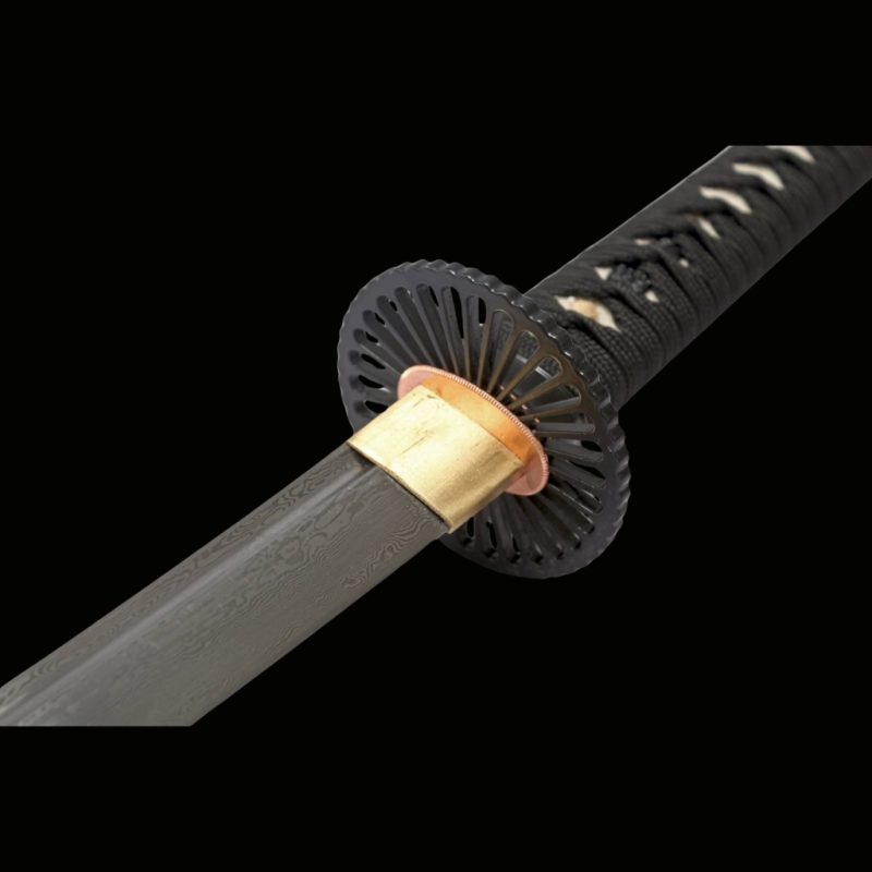 Katana Kill Bill (Damaststaal & Vera Roggenhuid)