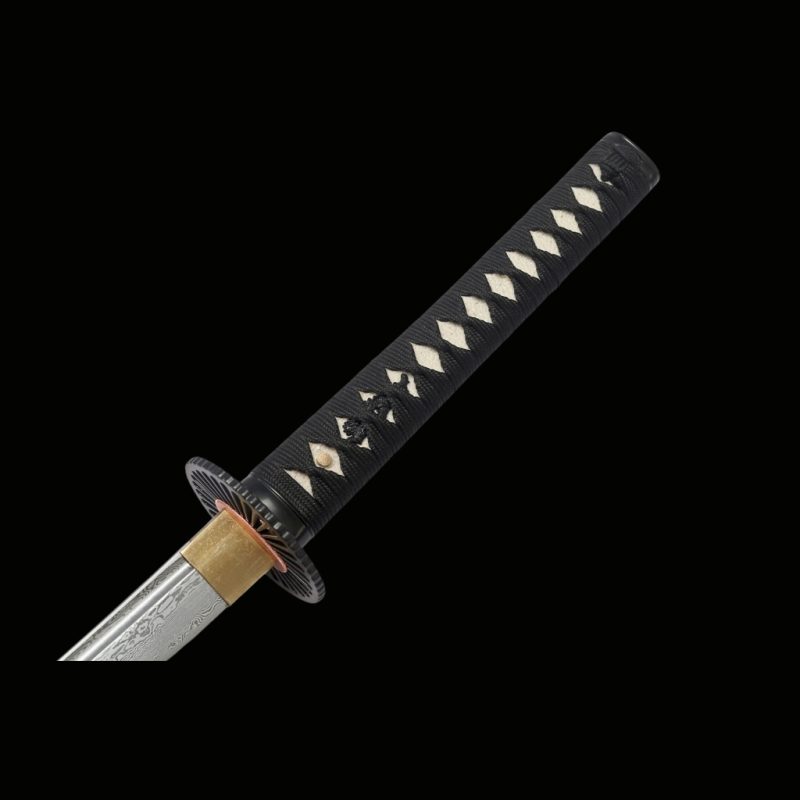 Katana Kill Bill (Damaststaal & Vera Roggenhuid)