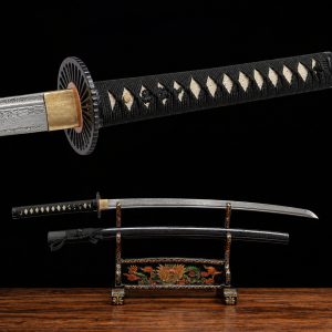 Katana Kill Bill (Damaststaal & Vera Roggenhuid)