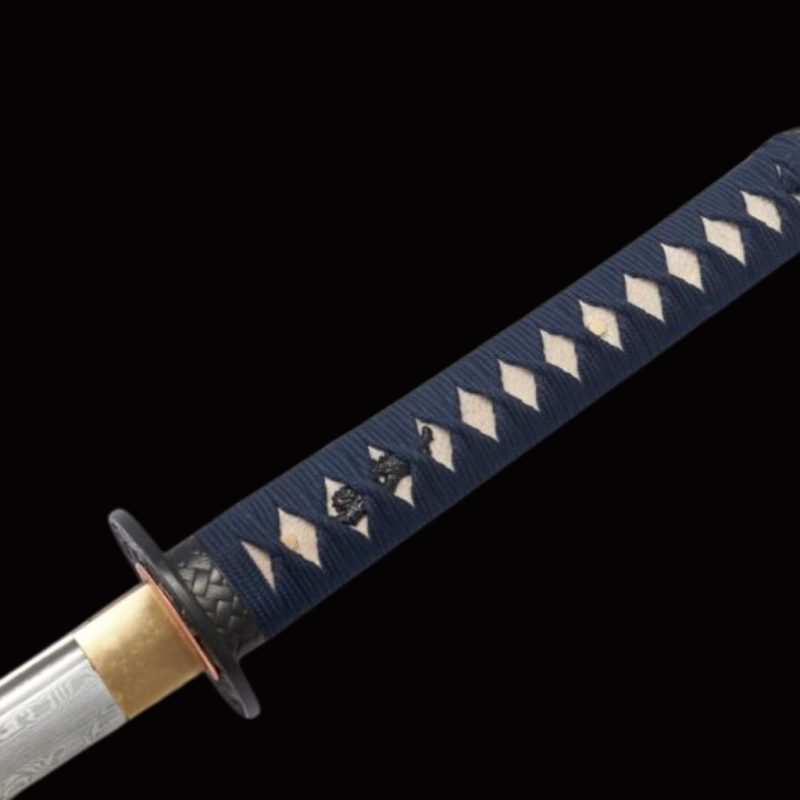 Katana Sakura (Damaststaal & Vera Roggenhuid)