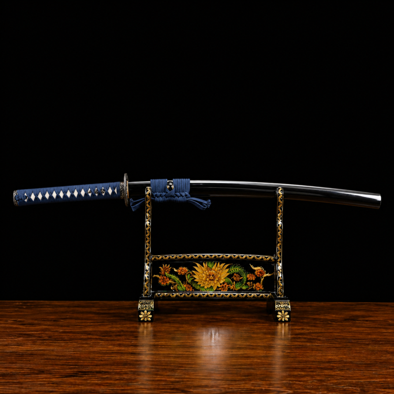 Katana Sakura (Damaststaal & Vera Roggenhuid)