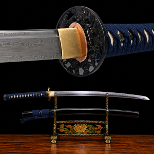 Katana Sakura (Damaststaal & Vera Roggenhuid)