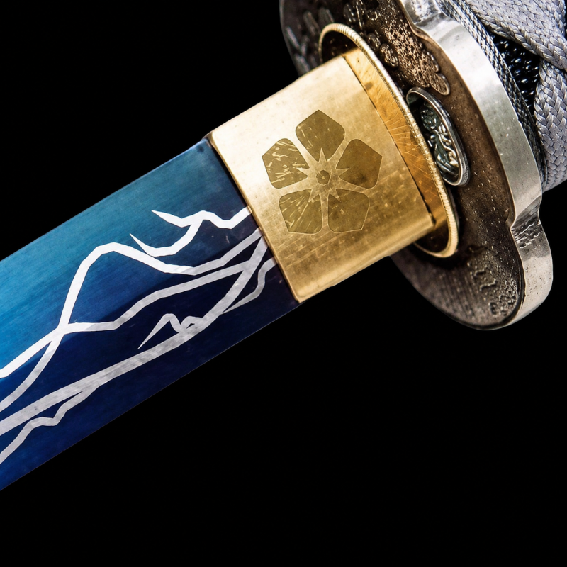 Tanto Sodegaura (T10-staal Blu)