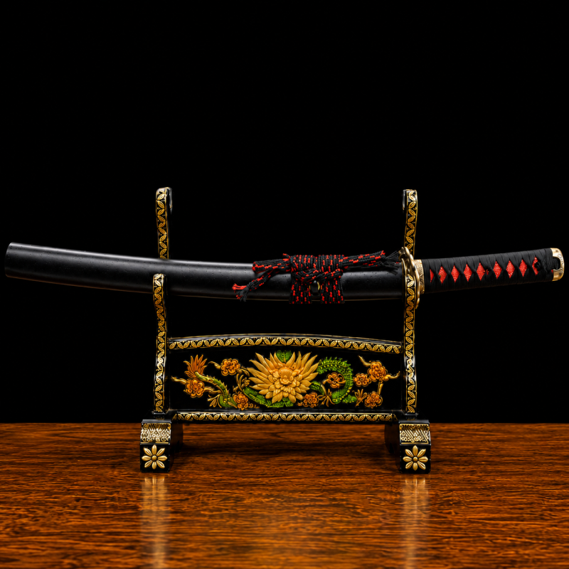 Wakizashi Kodachi Maizuru (Damaststaal)