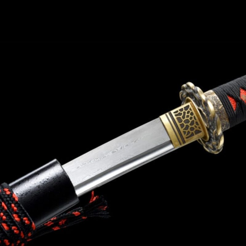 Wakizashi Kodachi Maizuru (Damaststaal)