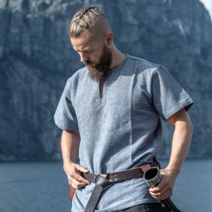 Tuniek viking met korte mouwen "Edmund"