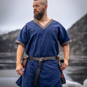 Tuniek viking corta "Loki" bleu